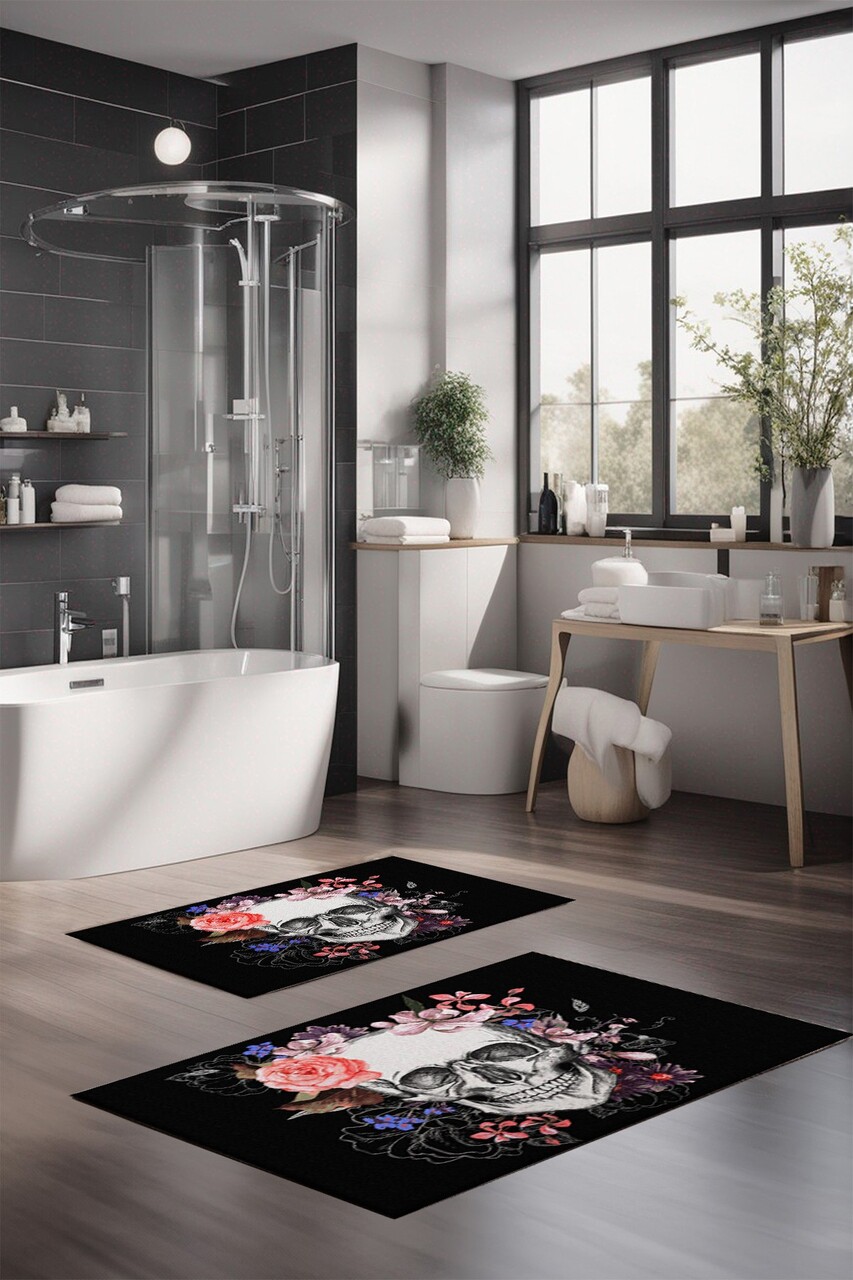 Set covorase de baie, L'essentiel Maison, CT-5380, Multicolor - imagine 4